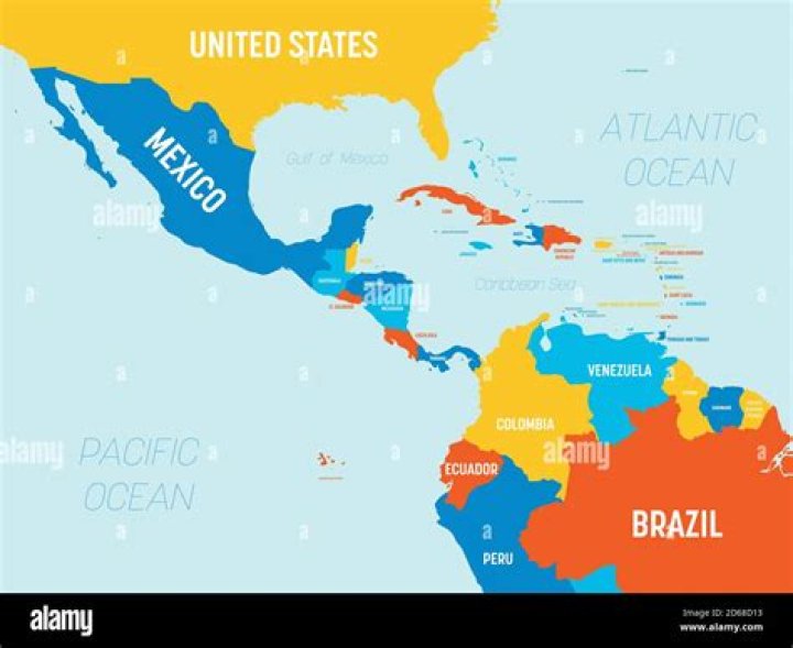 Why are Mexico Central and South America and the Caribbean islands called Latin America?