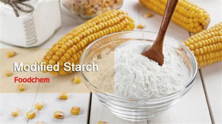 Why are modified starches used?