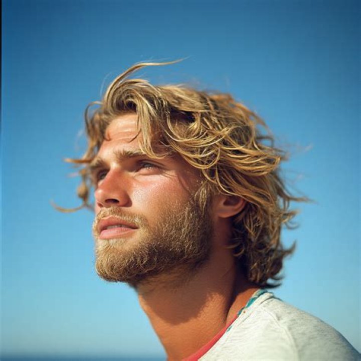 Why are surfers hair curly?