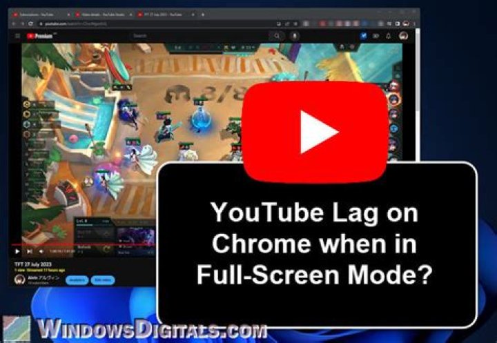 Why are videos lagging on Chrome?