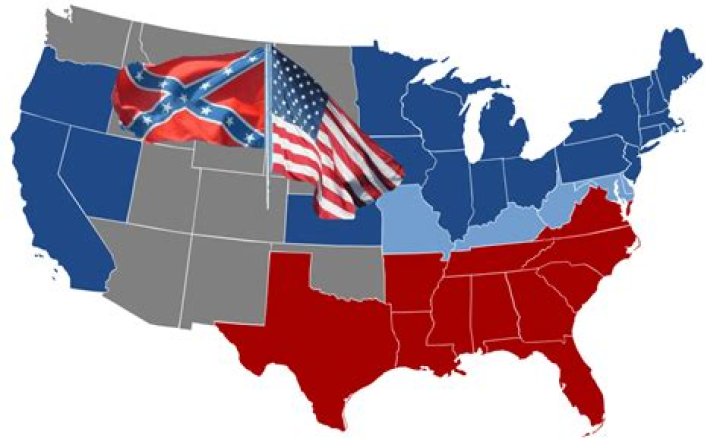 Why did the Confederacy split from the US?