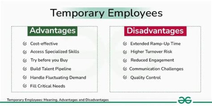Why do companies hire temporary employees?