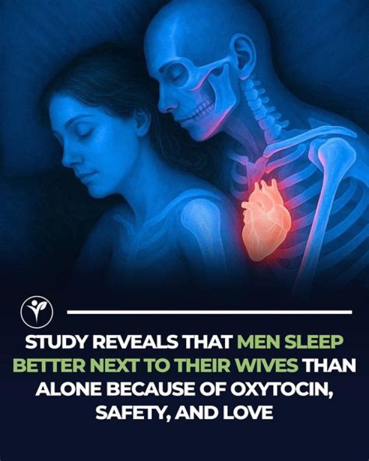 Why do I sleep better next to my husband?