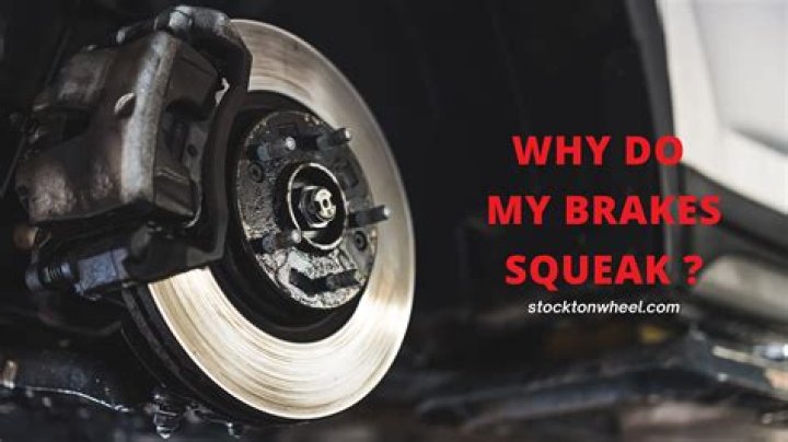 Why do my brakes screech when wet?