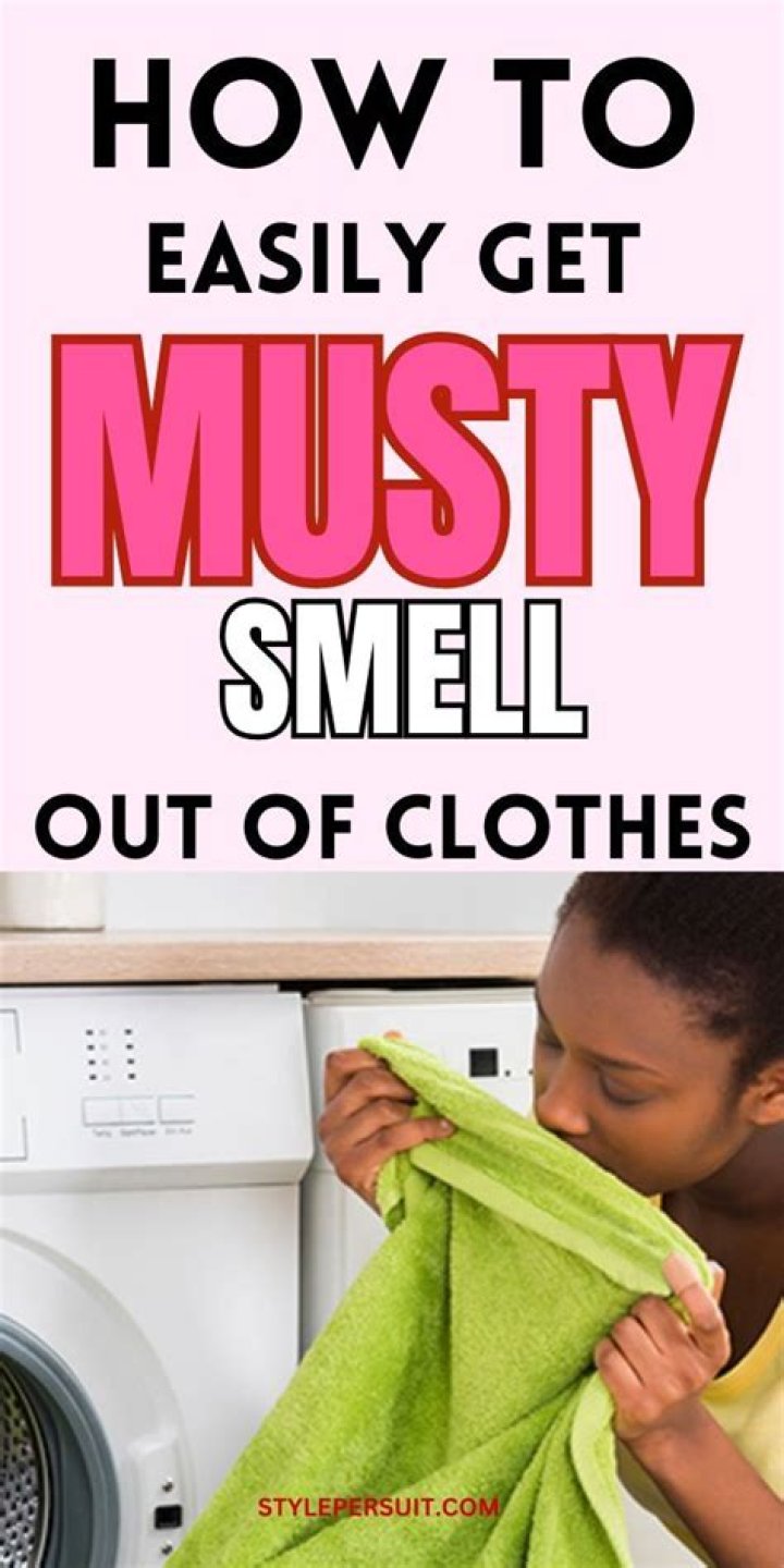 Why do my clothes still smell musty after washing?