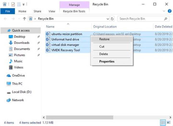 Why do my desktop files keep disappearing?