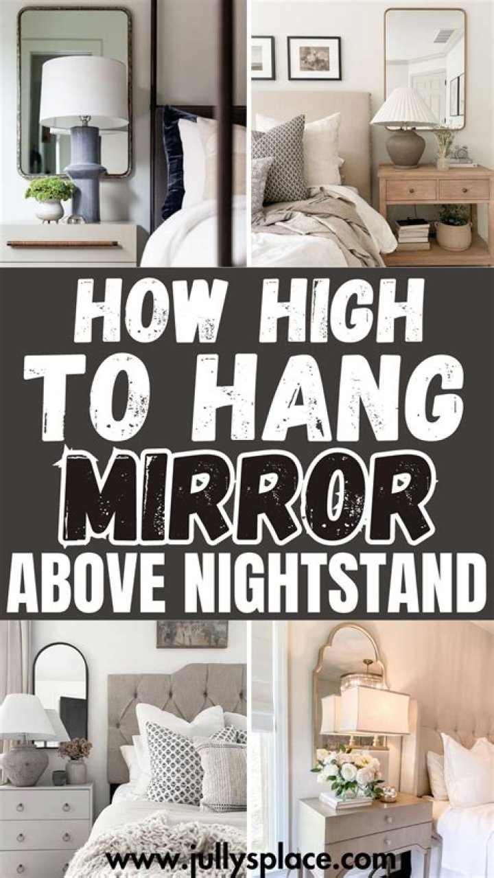Why do people hang mirrors above their beds?
