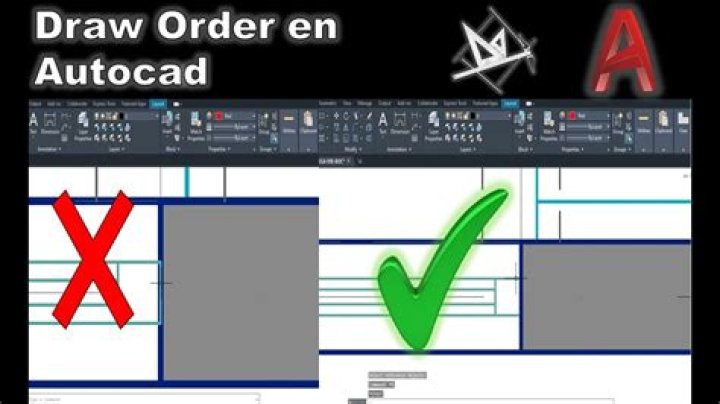 Why does draw order not work AutoCAD?