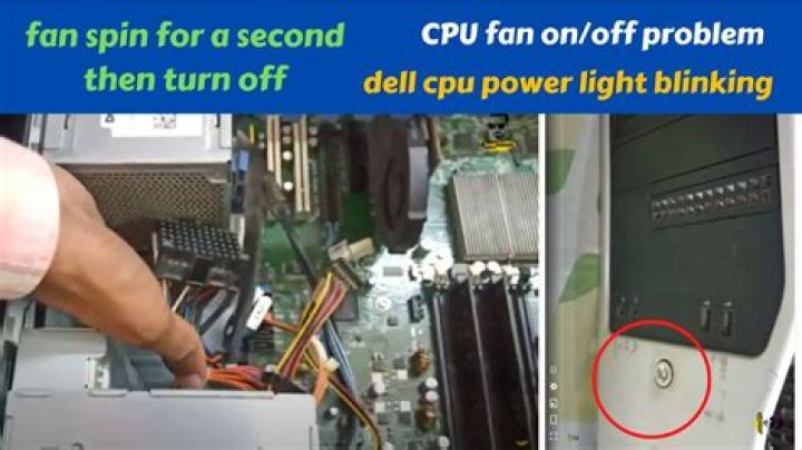 Why does my CPU fan keep turning on and off?