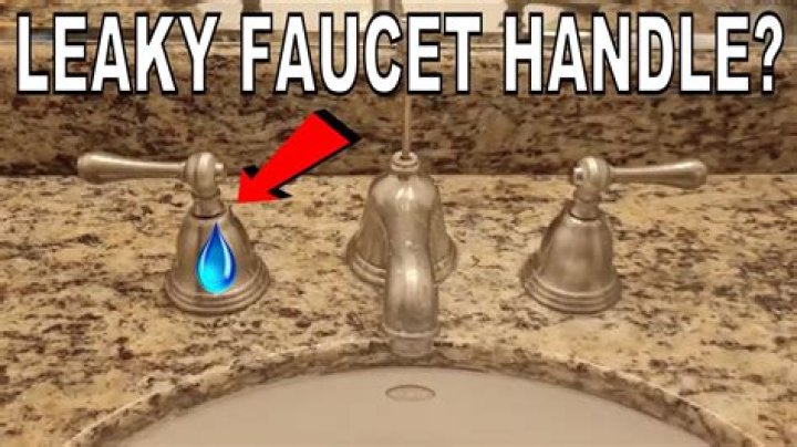Why does my faucet leak when I turn it on?