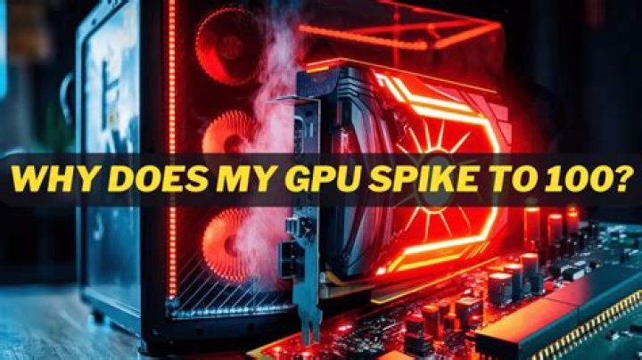 Why does my GPU randomly spike?