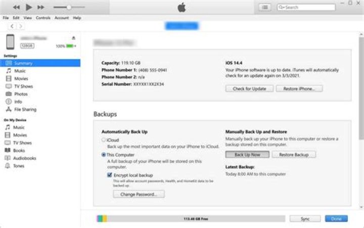 Why does my iTunes say not connected?