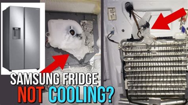 Why does my Samsung fridge sound like water is running?