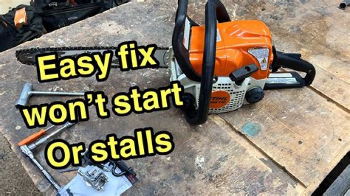 Why does my Stihl blower not start?