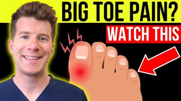 Why does my toe skin hurt when I touch it?
