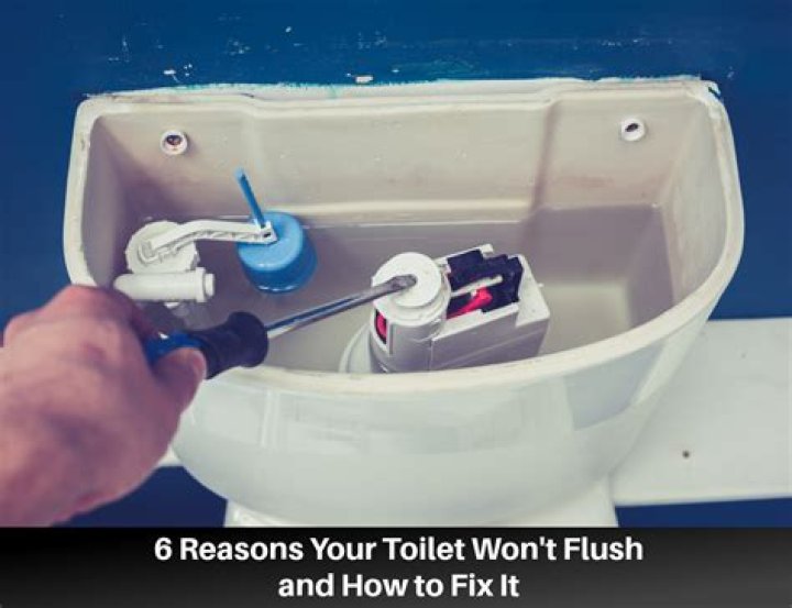 Why does my toilet spin but not flush?