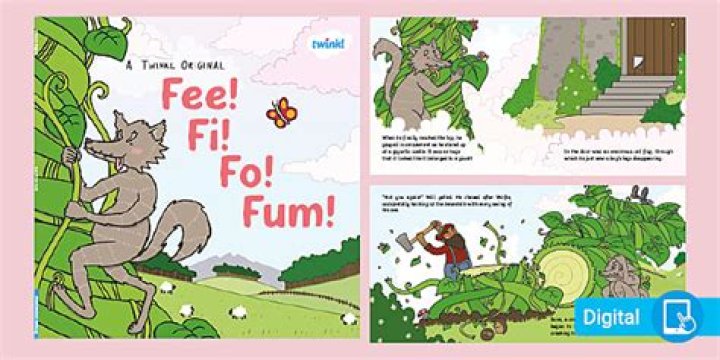 Why does the giant say Fee fi fo fum?