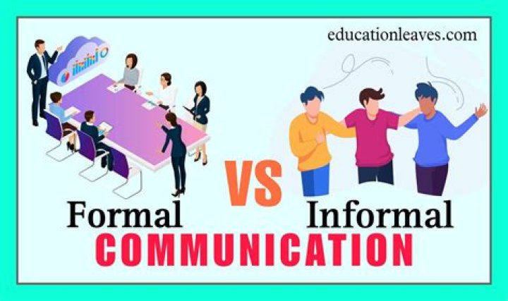 Why informal communication is more effective than formal communication?