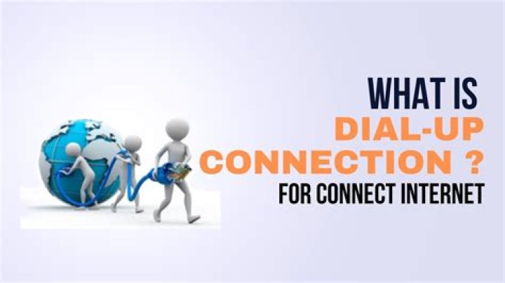 Why is dial-up connection slow?