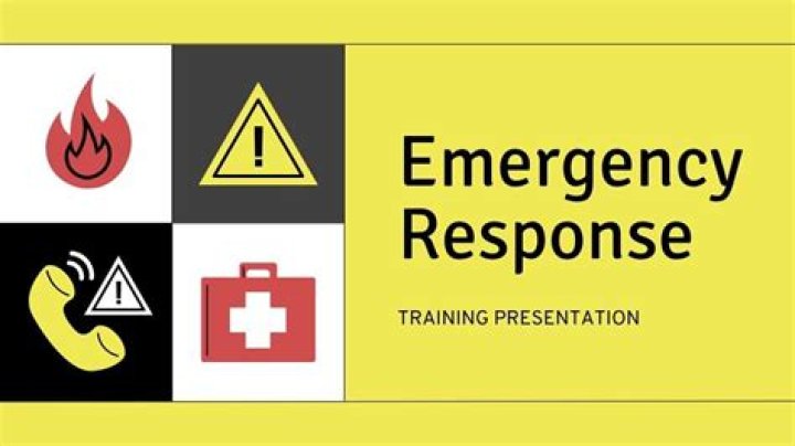 Why is emergency response training important?