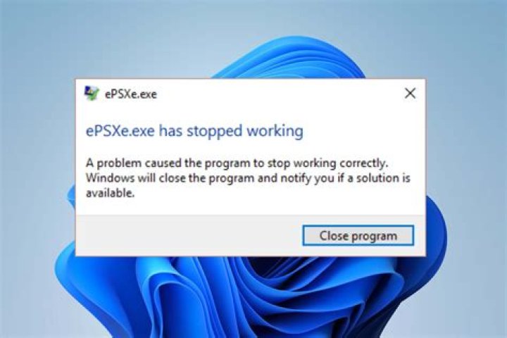 Why is ePSXe not working?