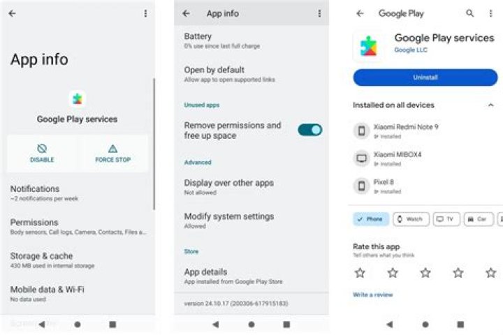 Why is Google Play services no longer supported by my device?