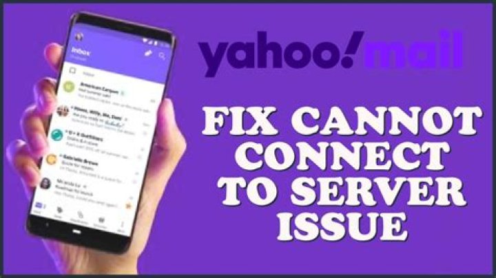 Why is my connection to Yahoo server failed?
