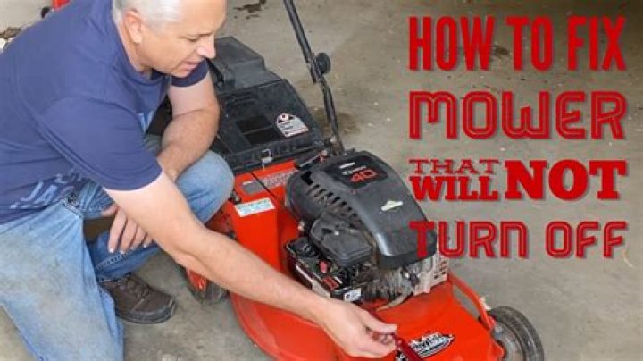 Why is my lawn mower slow starting?