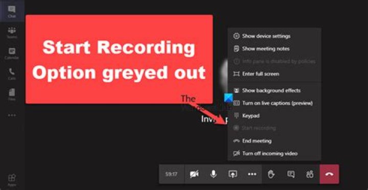 Why is my Video call button greyed out?