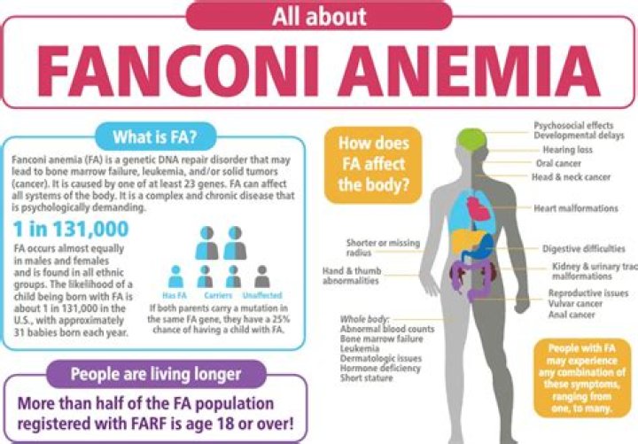Why is there androgen in Fanconi anemia?