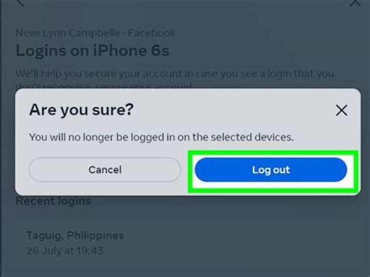 Why my Facebook account is auto logout?