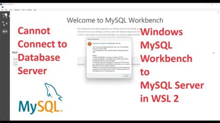 Why MySQL Workbench is not connecting?
