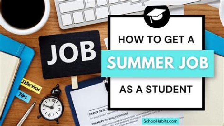 Why should students get a summer job?