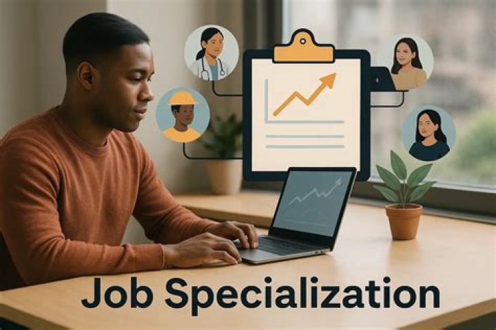 Why was job specialization possible?