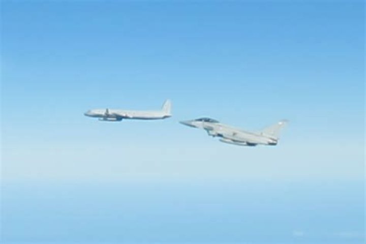 Why was RAF scrambled today?