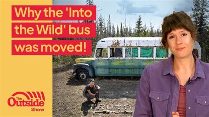 Why was the Into the Wild bus moved?