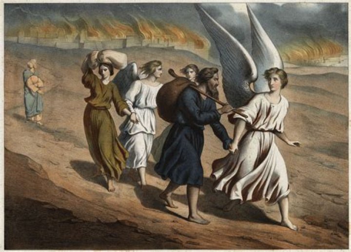 Why would Lot hesitate to leave Sodom?
