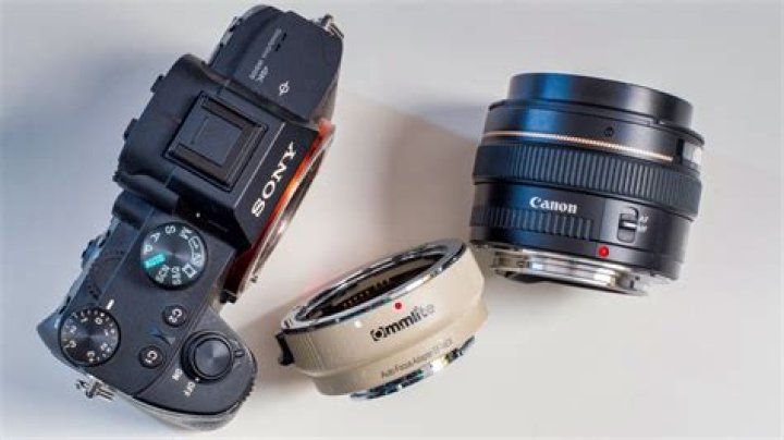 Will a Canon lens work on a Sony camera?