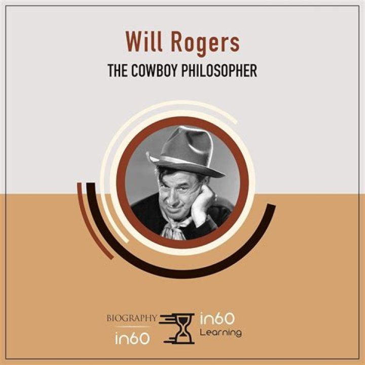 Will Rogers the cowboy philosopher?
